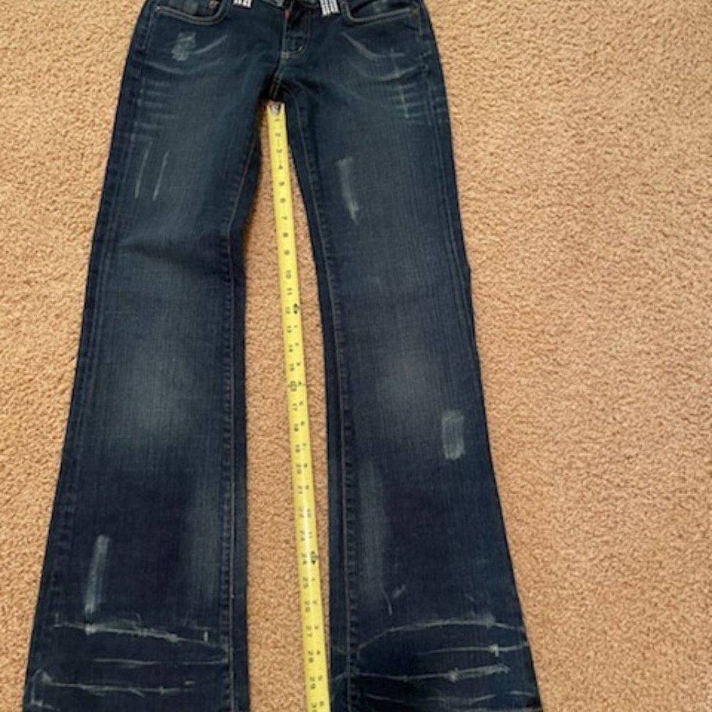 Bebe Rhinestone Crystal jeans - Picture 15 of 16